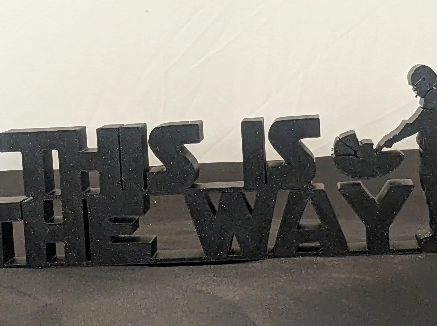 This Is The Way Space Sign