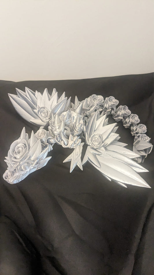 Rose Crystal Dragon