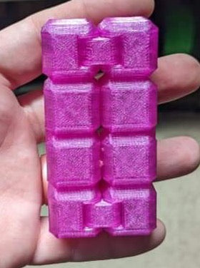 Pink Infinity Cube