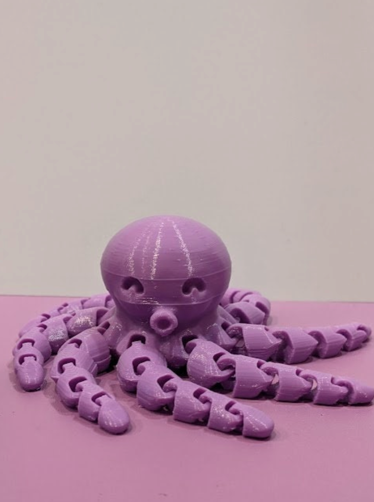 Octopus Purple Toy