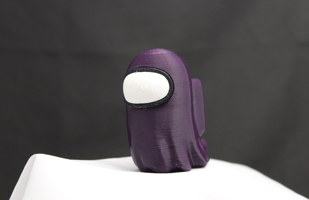 Purple Ghost Figurine