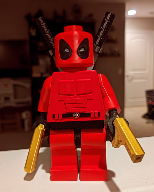 Deadd pool Lego figure